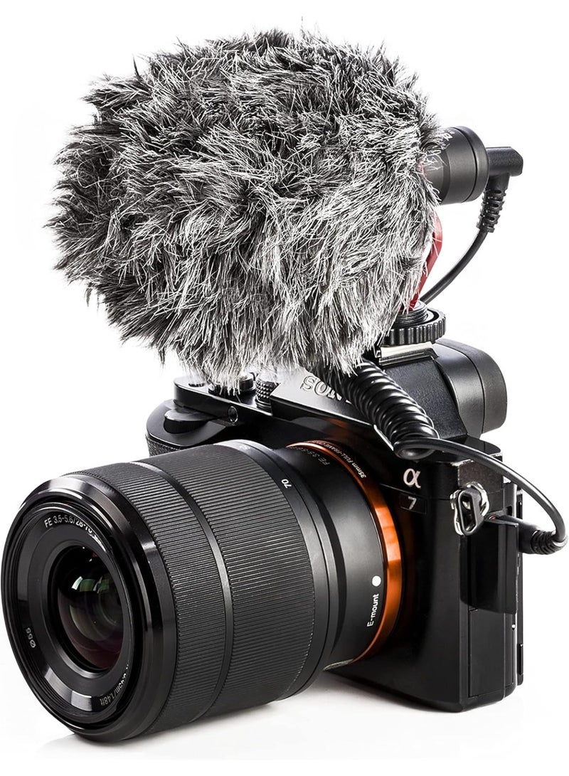 BOYA BY-MM1 Video Microphone Youtube Vlogging Facebook Livestream Recording Shotgun Mic For Smartphone/Cameras Multicolour - Image 5